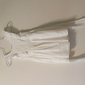 DISNEY girls while Lace dress